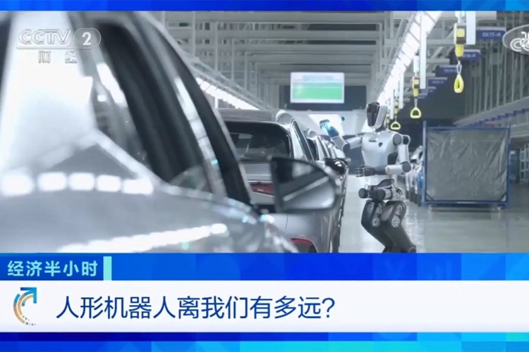 中央电视台《经济半小时》栏目对乐玩lewin机器人的专题报道